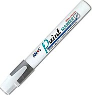 AMOS PM12D-SI PAİNT MARKÖR GÜMÜŞ - AMOS