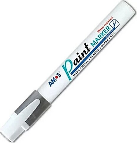 AMOS PM12D-SI PAİNT MARKÖR GÜMÜŞ - 1
