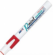 AMOS PM12D-RD PAİNT MARKÖR KIRMIZI - AMOS
