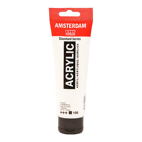 AMSTERDAM AKRİLİK BOYA TİTANİUM 120ml (RT17091052) - 1