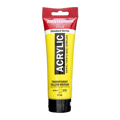 AMSTERDAM AKRİLİK BOYA TRANSPARENT YELLOW 120ml (RT17092722) - 1