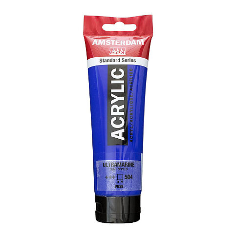 AMSTERDAM AKRİLİK BOYA ULTRAMARİNE 120ml (RT17095042) - 1