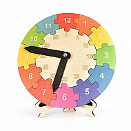 ANKEBUT 30077 PUZZLE SAATLERİ ÖĞRENİYORUM RENKLİ - ANKEBUT