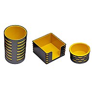 Ark 1305 Masa Seti Siyah-Yeşil 3lü - ARK