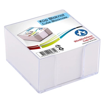 Ark 5671 Küp Blok Not Kağıdı 9X9Cm Beyaz - 1