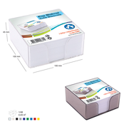 Ark 5671 Küp Blok Not Kağıdı 9X9Cm Beyaz - 2
