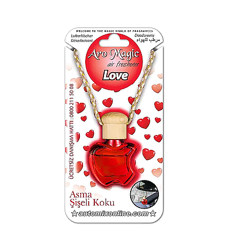 AROMAGİC 39433 ASMA ŞİŞELİ OTO KOKUSU LOVE 10ml - 1
