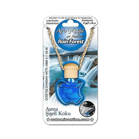 AROMAGİC 39434 ASMA ŞİŞELİ OTO KOKUSU RAİN FOREST 10ml - 1