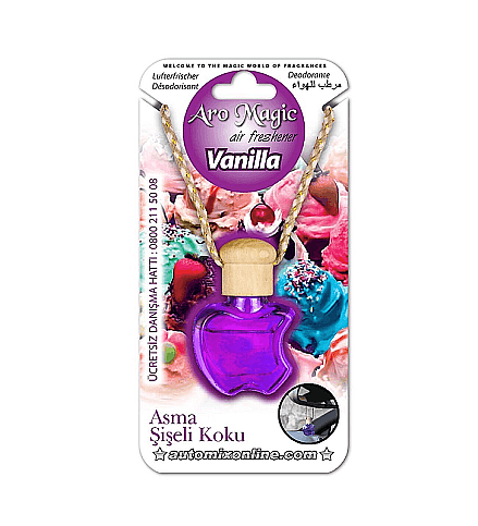 AROMAGİC 39435 ASMA ŞİŞELİ OTO KOKUSU VANİLLA 10ml - 1