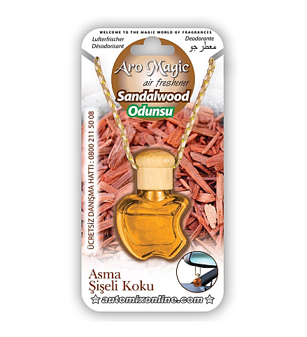 AROMAGİC 40130 ASMA ŞİŞELİ OTO KOKUSU ODUNSU 10ml - 1