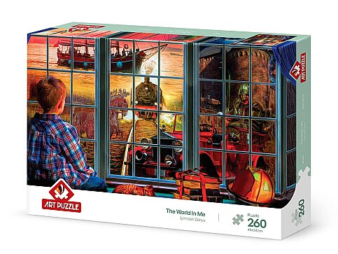 ART PUZZLE 4044 İÇİMDEKİ DÜNYA 260 PARÇA - 1