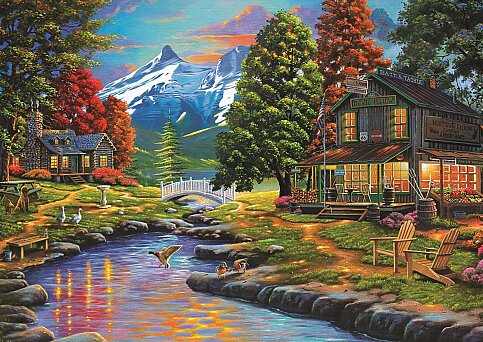 ART PUZZLE 4575 İKİ YAKA BİR ORMAN 2000 PARÇA - 2