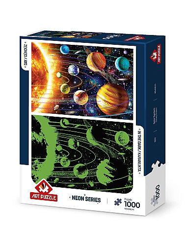ART PUZZLE 5012 NEON GÜNEŞ SİSTEMİ 1000 PARÇA - 1