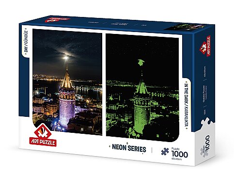 ART PUZZLE 5241 NEON GALATA KULESİ 1000 PARÇA - 1