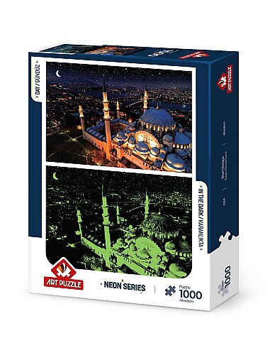 ART PUZZLE 5264 SULTAN AHMED CAMİİ NEON 1000 PARÇA - 1