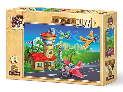ART PUZZLE 5887 AHŞAP ÇILGIN PİLOTLAR 50 PARÇA - 1