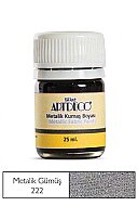 ARTDECO 011A KUMAŞ BOYASI 222 METALİK GÜMÜŞ 25ml (Y-011A-222) - ARTDECO