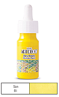 ARTDECO 016B EBRU BOYASI 01 SARI 30ml (DAMLALIKLI)(Y-016B-01) - ARTDECO