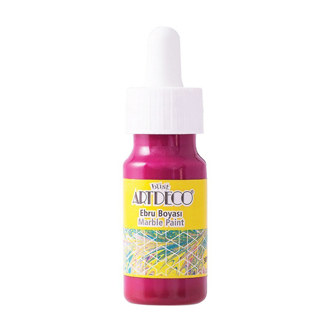 Artdeco 016B Ebru Boyası 04 Pembe 30Ml - 1