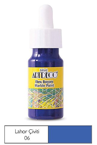 ARTDECO 016B EBRU BOYASI 06 LAHOR CIVITI 30ml (DAMLALIKLI)(Y-016B-06) - 1