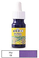 ARTDECO 016B EBRU BOYASI 08 MOR 30ml (DAMLALIKLI)(Y-016B-08) - ARTDECO