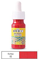 ARTDECO 016B EBRU BOYASI 05 KIRMIZI 30ml (DAMLALIKLI)(Y-016B-05) - ARTDECO