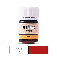 ARTDECO 030A CAM BOYASI 06 KIRMIZI 25ml (Y-030A-06) - ARTDECO
