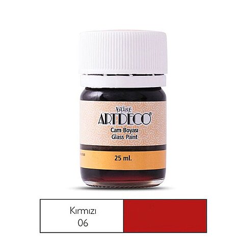 ARTDECO 030A CAM BOYASI 06 KIRMIZI 25ml (Y-030A-06) - 1