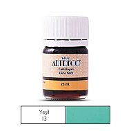 ARTDECO 030A CAM BOYASI 13 YEŞİL 25ml (Y-030A-13) - ARTDECO