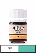 ARTDECO 030A CAM BOYASI 13 YEŞİL 25ml (Y-030A-13) - ARTDECO