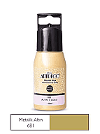 ARTDECO 040F METALİK BOYUTLU BOYA 681 ALTIN 50ml (Y-040F-681) - ARTDECO