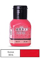 ARTDECO 070A AKRİLİK BOYA 3016 KIRMIZI 25ml (Y-070A-3016) - ARTDECO