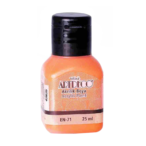 Artdeco 070A Akrilik Boya 3603 Turuncu 25ml (Y-070A-3603) - 1