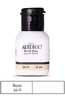 ARTDECO 070A AKRİLİK BOYA 3619 BEYAZ 25ml (Y-070A-3619) - ARTDECO