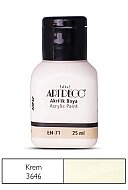 ARTDECO 070A AKRİLİK BOYA 3646 KREM 25ml (Y-070A-3646) - ARTDECO