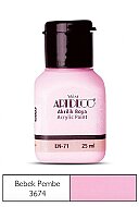 ARTDECO 070A AKRİLİK BOYA 3674 BEBEK PEMBESİ 25ml (Y-070A-3674) - ARTDECO
