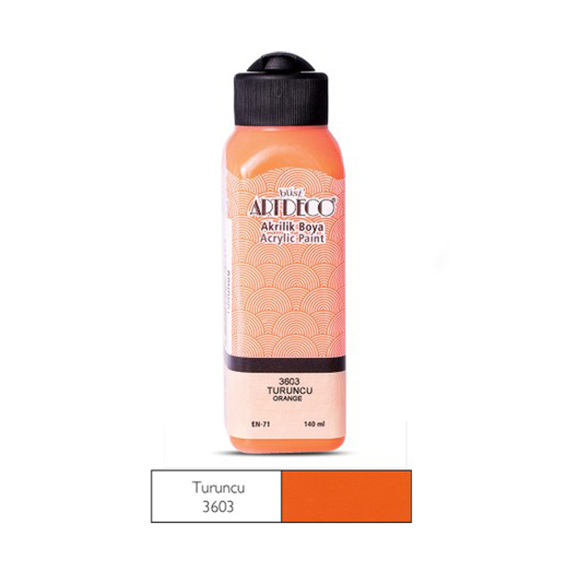 Artdeco 70R Akrilik Boya 3603 Turuncu 140Ml