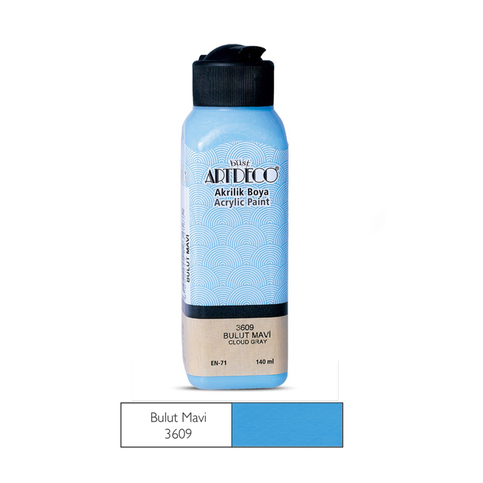 Artdeco 70R Akrilik Boya 3609 Bulut Mavi 140Ml - 1