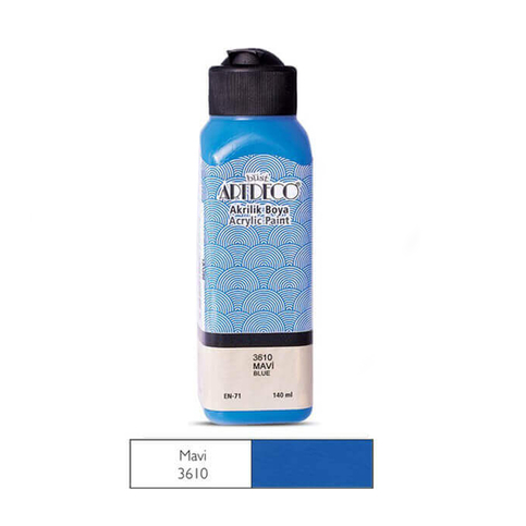 Artdeco 70R Akrilik Boya 3610 Mavi 140Ml - 1