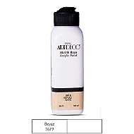 ARTDECO 070R AKRİLİK BOYA 3619 BEYAZ 140ml (Y-070R-3619) - ARTDECO