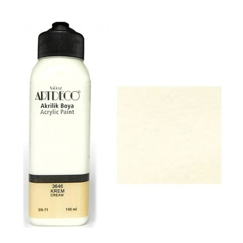 Artdeco 70R Akrilik Boya 3646 Krem 140Ml - 1