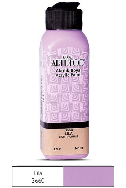 ARTDECO 070R AKRİLİK BOYA 3660 LİLA 140ml (Y-070R-3660)