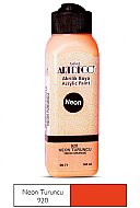 ARTDECO 070R AKRİLİK BOYA 920 NEON TURUNCU 140ml (Y-070R-920) - ARTDECO