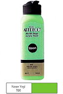 ARTDECO 070R AKRİLİK BOYA 950 NEON YEŞİL 140ml (Y-070R-950) - ARTDECO