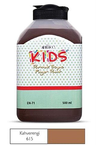 ARTDECO 118L KİDS PARMAK BOYASI 615 KAHVE 500ml (Y-118L-615) - 1