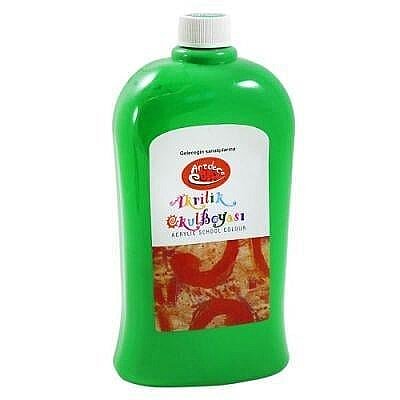 Artdeco 120m Kids Jr Akrilik Boya 1612 Yeşil 1000ml (Y-120m-1612) - 1