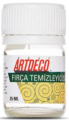 ARTDECO 029A AHŞAP FIRÇA TEMİZLEYİCİ 25ml (Y-029A-920) - 1
