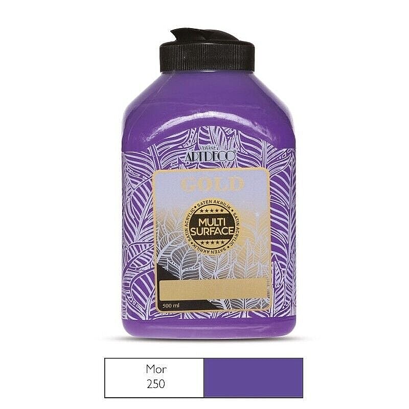 ARTDECO G70L GOLD AKRİLİK BOYA 250 MOR 500ml (Y-G70L-250)