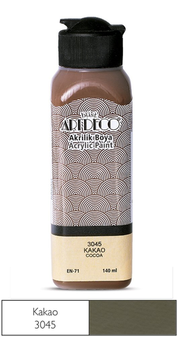 Artdeco 70R Akrilik Boya 3045 Kakao 140Ml - 1