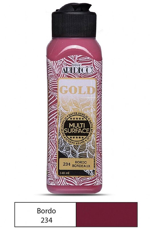 ARTDECO G70R GOLD AKRİLİK BOYA 234 BORDO 140ml (Y-G70R-234)